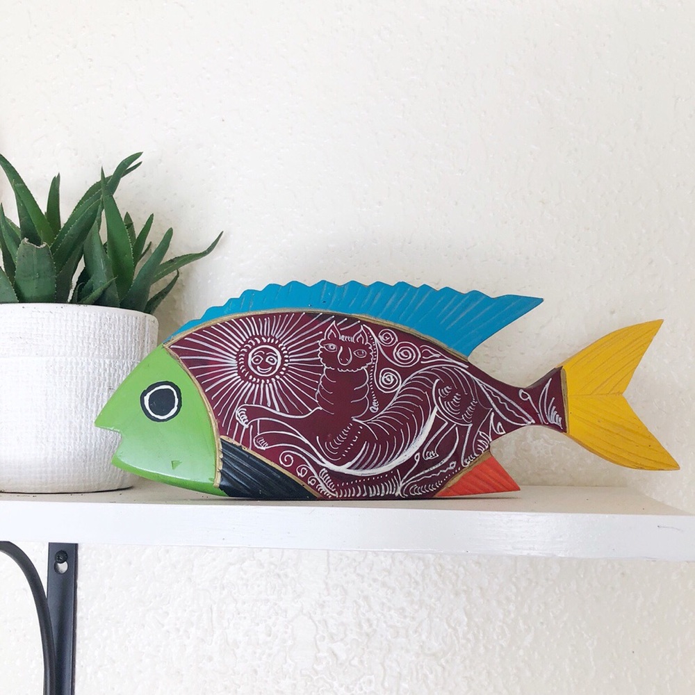 Colorful Wooden Fish